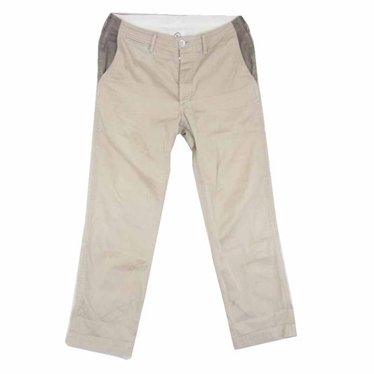 VISVIM ビズビム チノ パンツ アルミボタン ベージュ系 M【中古】