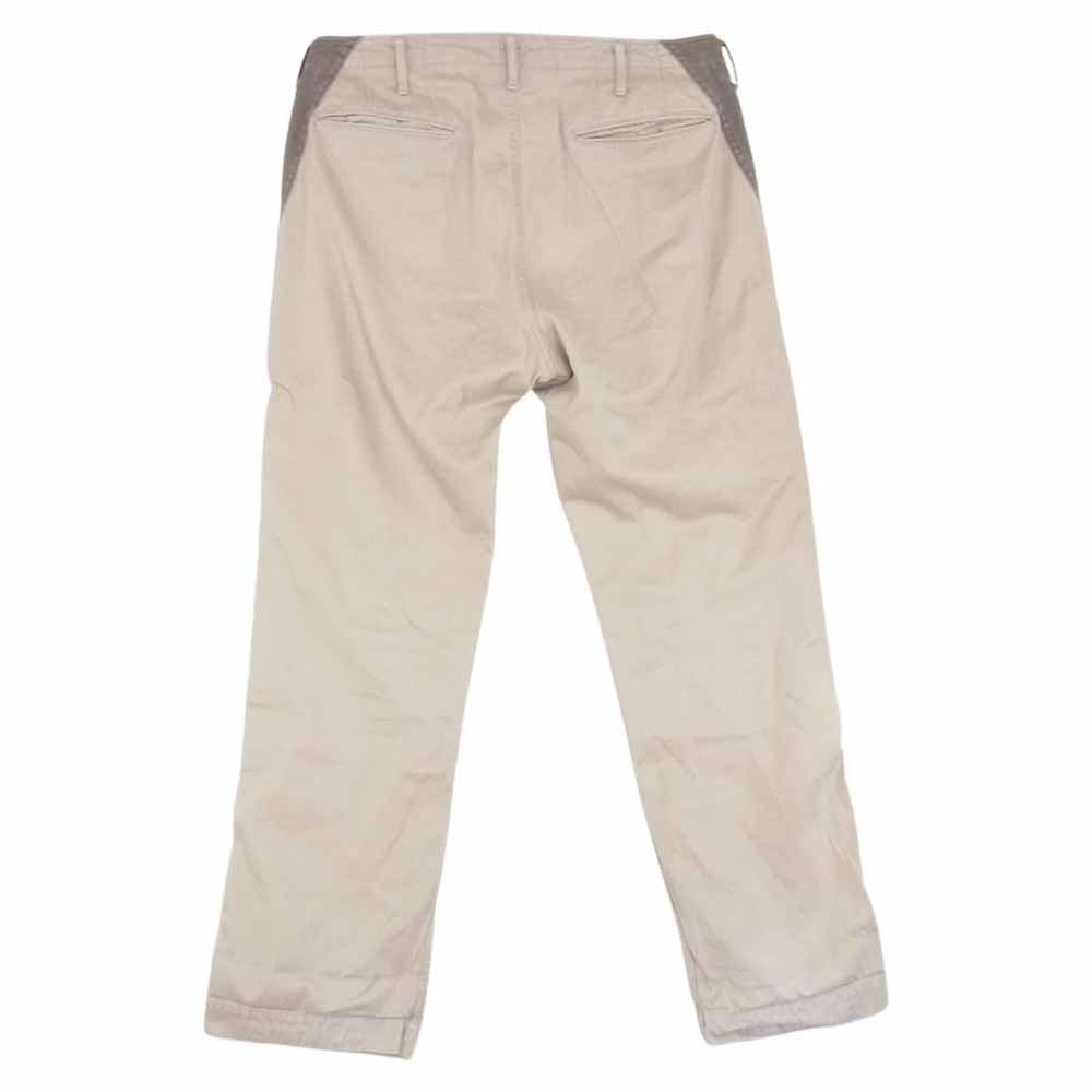 VISVIM ビズビム チノ パンツ アルミボタン ベージュ系 M【中古】