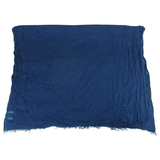 VISVIM ビズビム ストール イタリア製 ネイビー系【中古】