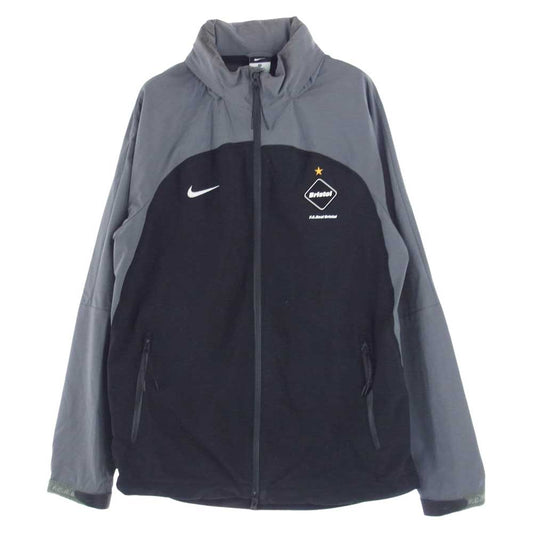 F.C.R.B. エフシーアールビー  16SS  823116-011 F.C.Real Bristol ブリストル WARM UP JACKET STORM-FIT ウォームアップ ジャケット ストーム  ブラック系 グレー系 M【中古】