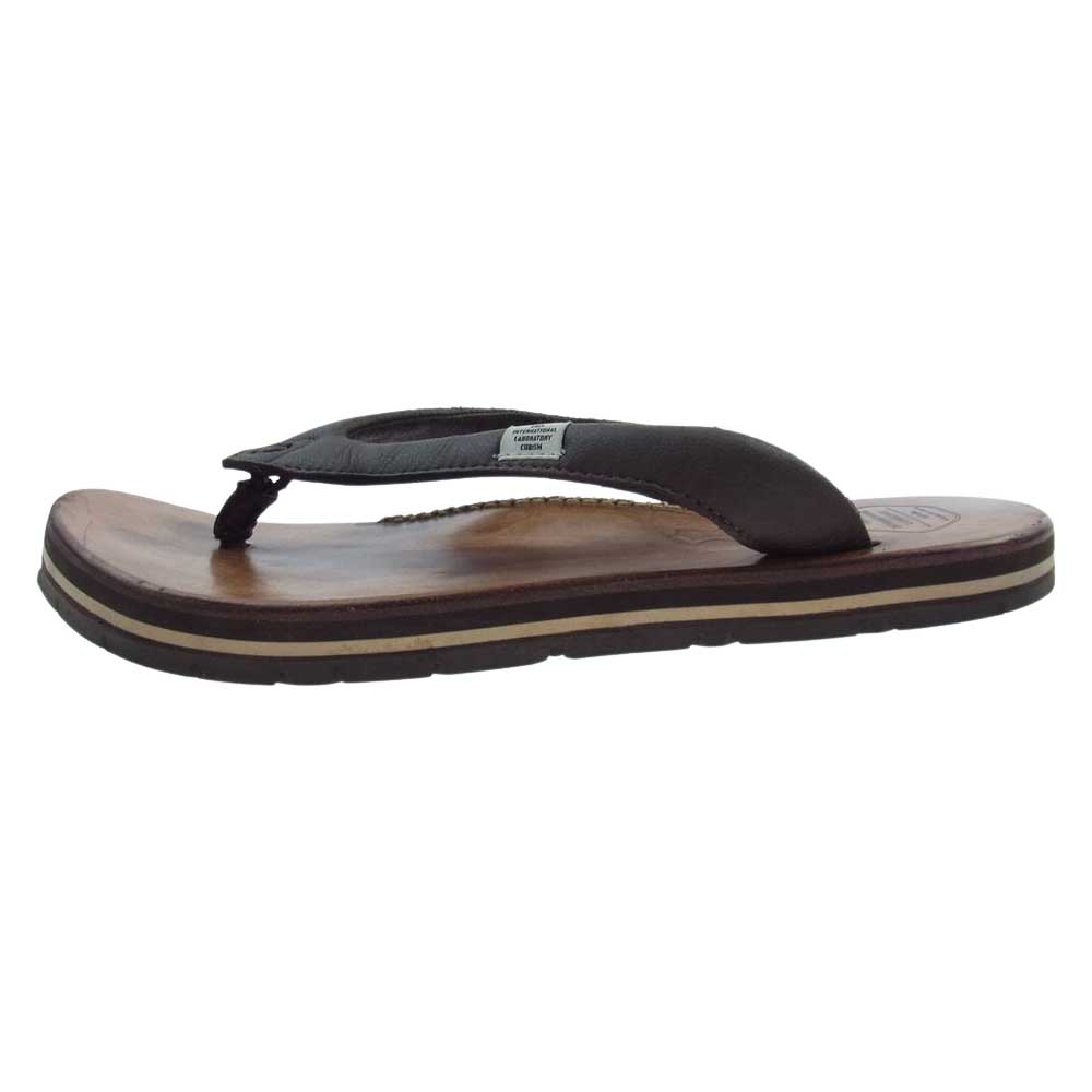 VISVIM ビズビム LAMA SANDAL-FOLK ラマ レザー サンダル ブラウン系 M【中古】