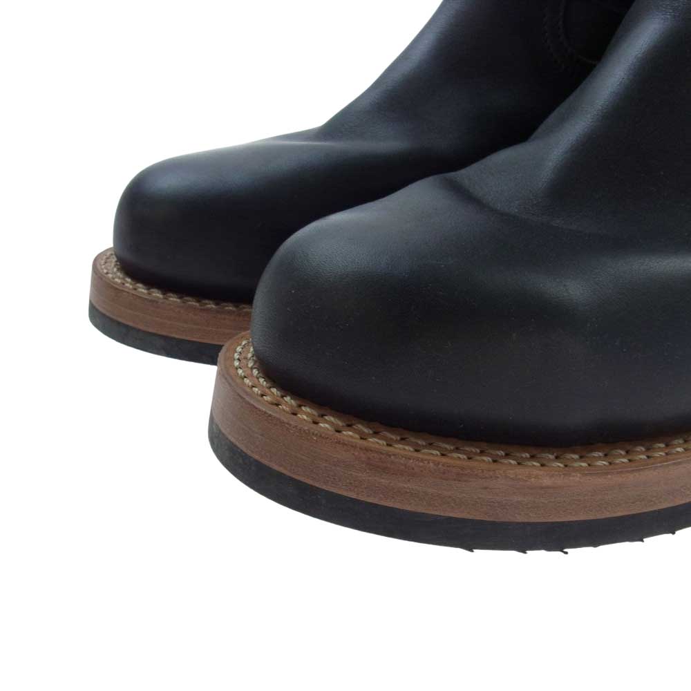 メイド イン ジーエム ジャパン  UM02  エンジニアブーツ レザー ブラック系 8.5【中古】