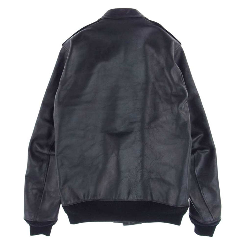 VISVIM ビズビム 10AW  VS0001561 ELMENDORF JACKET HORSE HIDE ホースハイド レザー ジャケット ブラック系 M【中古】