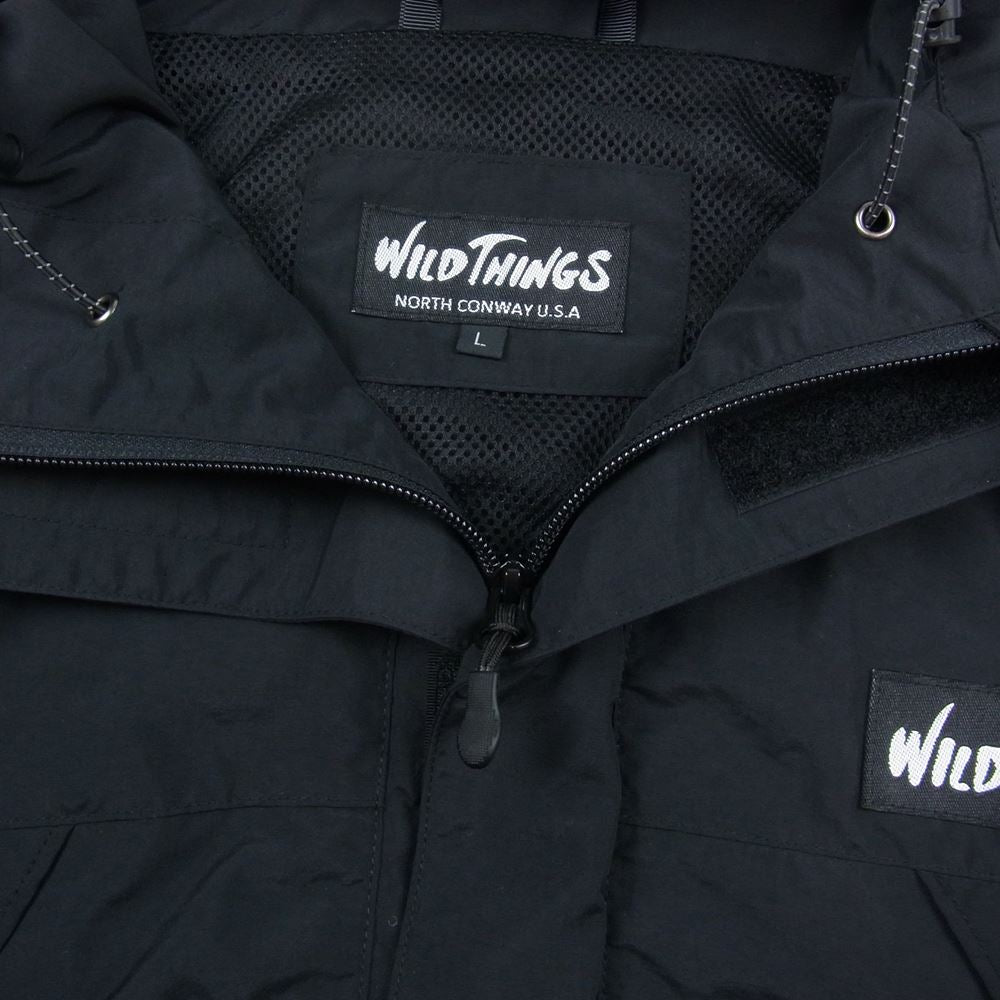 WILDTHINGS ワイルドシングス WT19127PA CHAMONIX JACKET 2 シャモニー ジャケット マウンテン パーカー  ブラック系 L【中古】