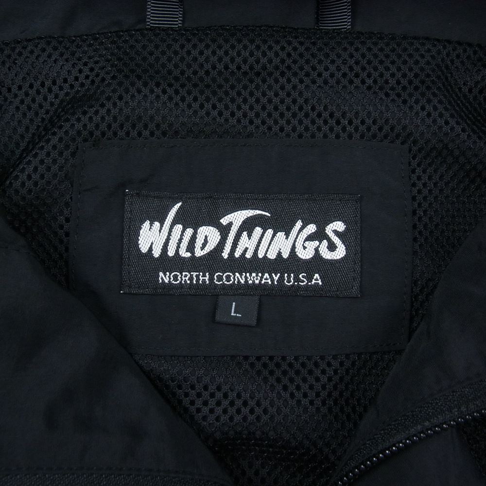WILDTHINGS ワイルドシングス WT19127PA CHAMONIX JACKET 2 シャモニー ジャケット マウンテン パーカー  ブラック系 L【中古】