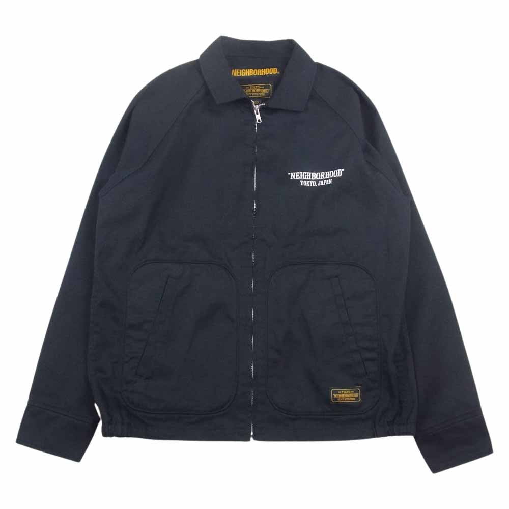 NEIGHBORHOOD ネイバーフッド 191SPNH-JKM01 DRIZZLER EC-JKT スイングトップ ジャケット ブラック系 L【中古】
