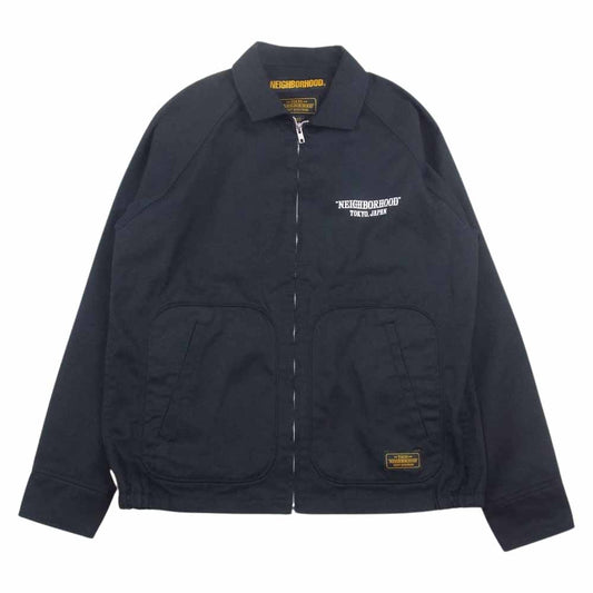 NEIGHBORHOOD ネイバーフッド 191SPNH-JKM01 DRIZZLER EC-JKT スイングトップ ジャケット ブラック系 L【中古】