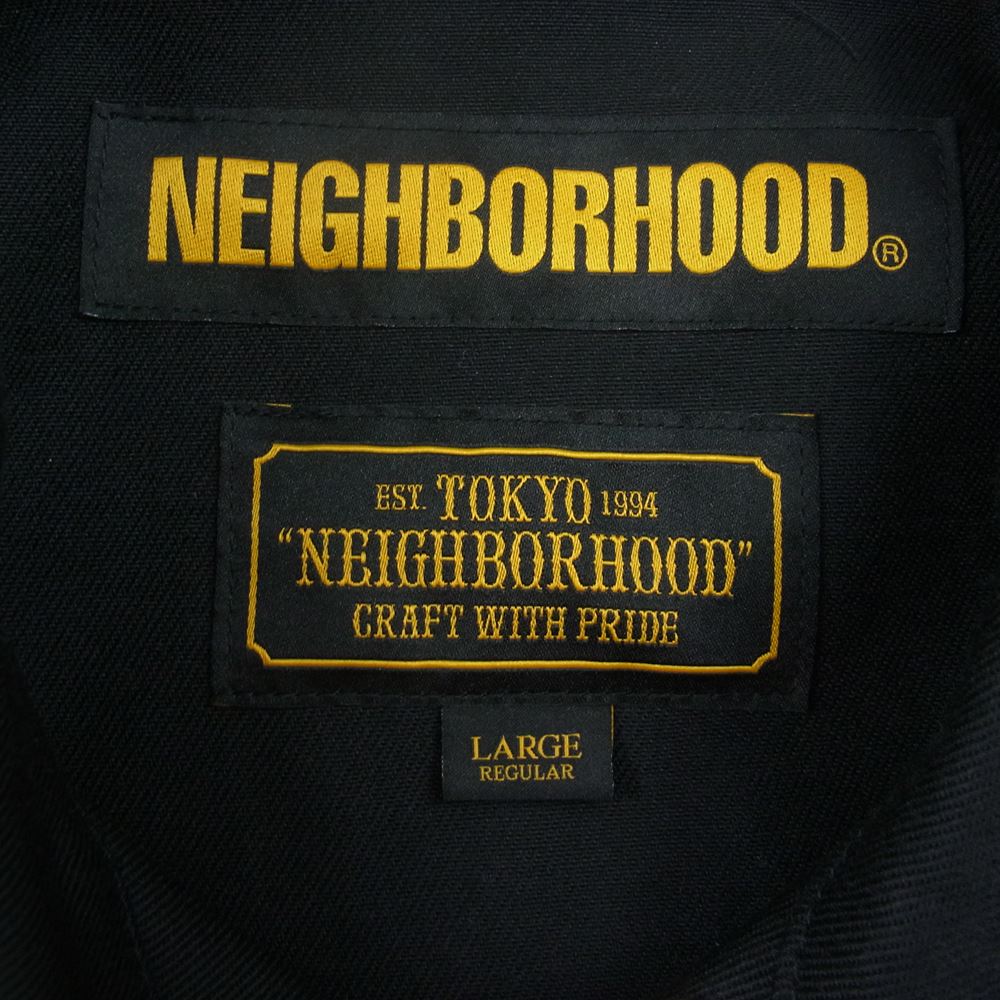 NEIGHBORHOOD ネイバーフッド 191SPNH-JKM01 DRIZZLER EC-JKT スイングトップ ジャケット ブラック系 L【中古】