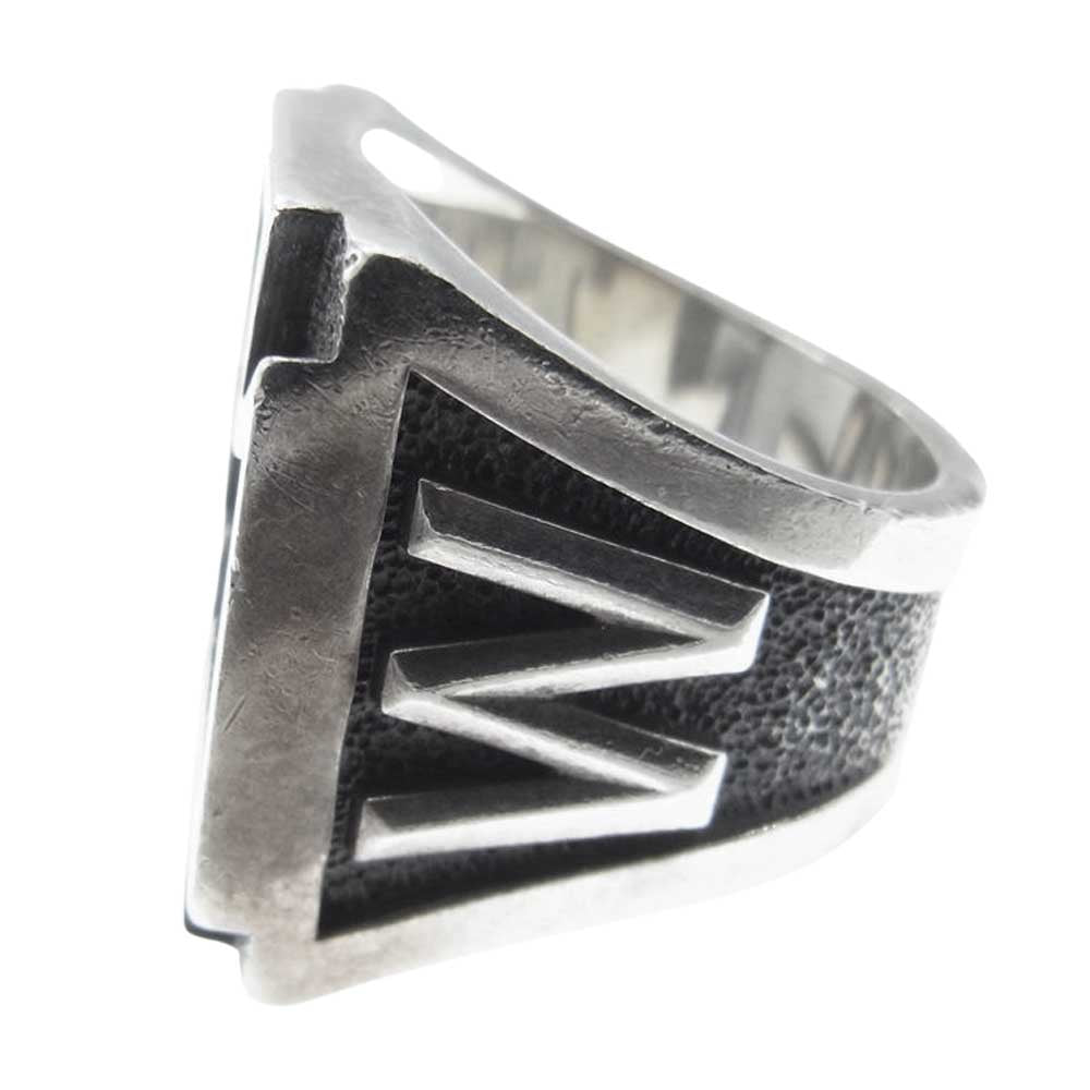 WEIRDO ウィアード IRON CROSS RING アイアンクロス リング シルバー シルバー系 19号【中古】
