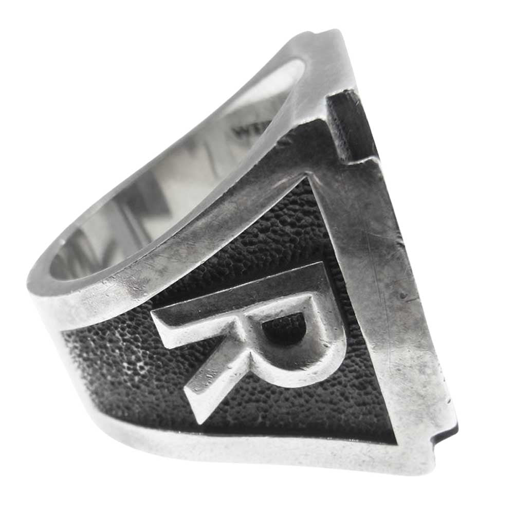 WEIRDO ウィアード IRON CROSS RING アイアンクロス リング シルバー シルバー系 19号【中古】