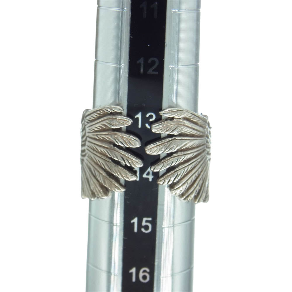 KEN KIKUCHI ケンキクチ イーグルリング シルバー シルバー系 14～15号【中古】