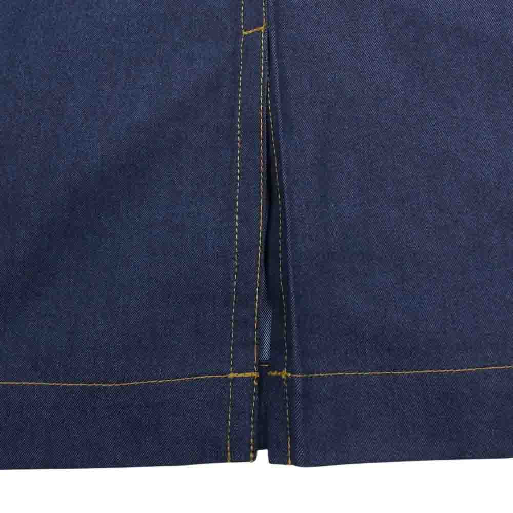 ISSEY MIYAKE イッセイミヤケ me ミー MI21FG251 デニム ベルテッド スカート インディゴブルー系【中古】