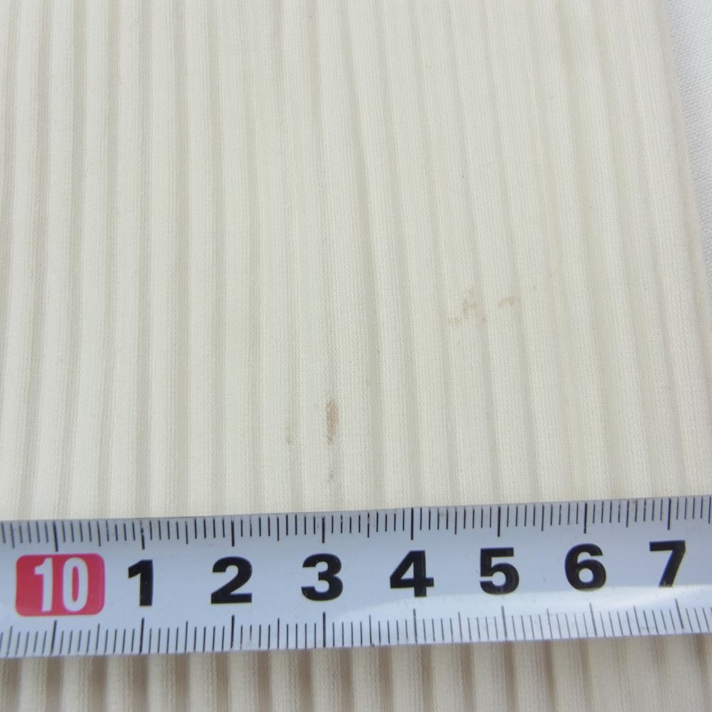 ISSEY MIYAKE イッセイミヤケ me ミー MI14KF252 プリーツ加工 クロップド ワイドパンツ ホワイト ホワイト系【中古】