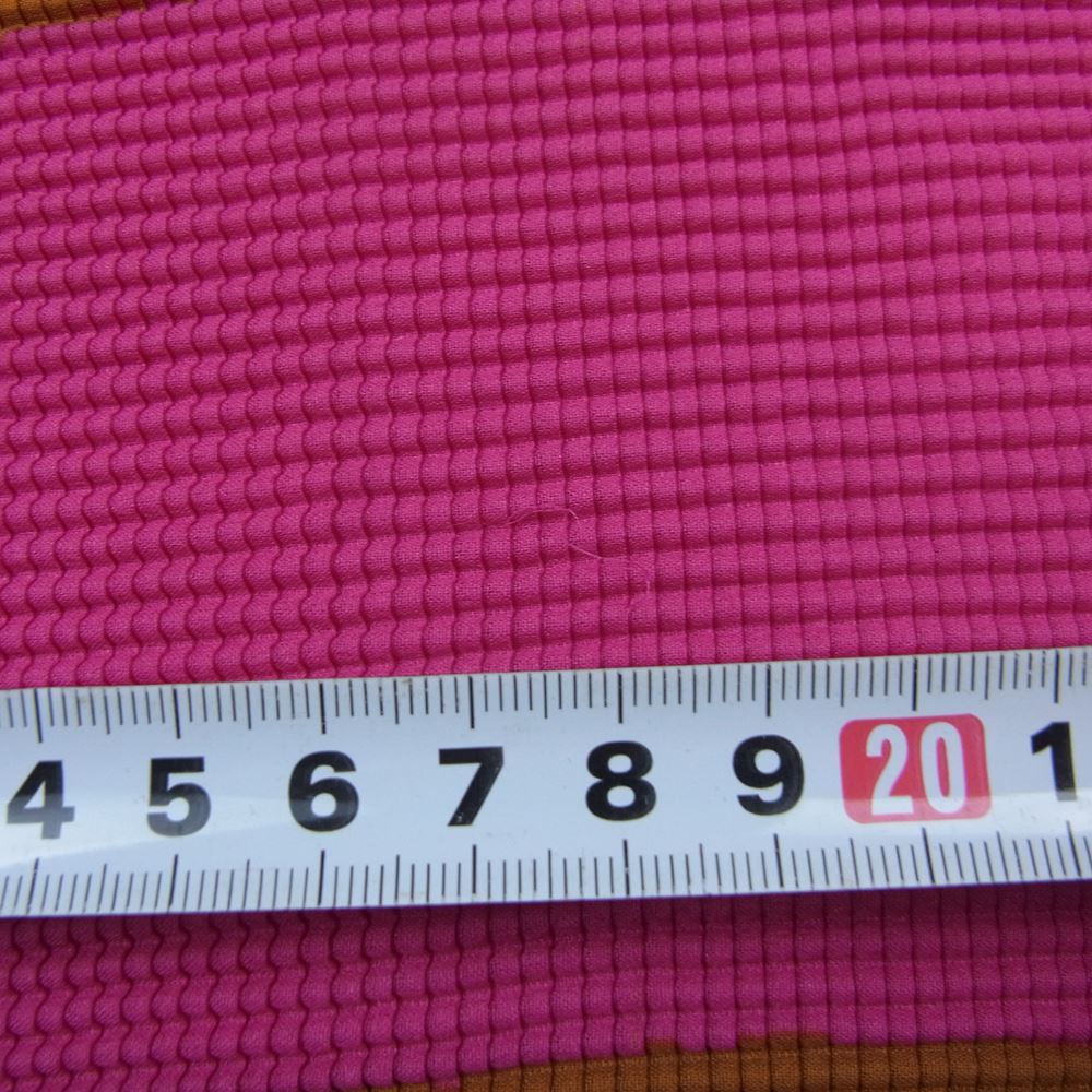 ISSEY MIYAKE イッセイミヤケ me  ミー MI23FJ631 ボックスプリーツ ボトル ネック ロング スリーブ ボーダー カットソー マルチカラー系【中古】