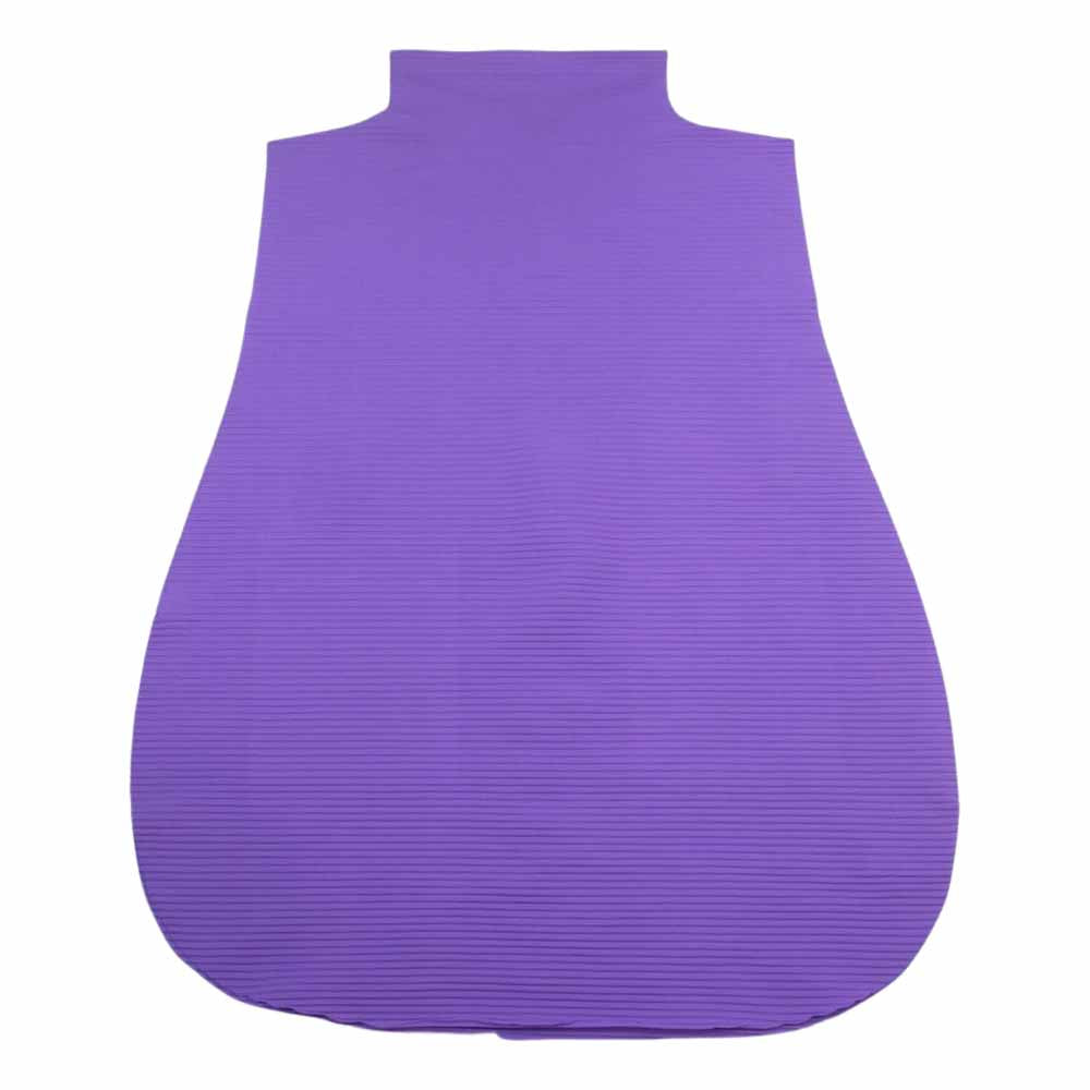 ISSEY MIYAKE イッセイミヤケ me ミー MI32KT383 プリーツ加工 ボトルネック ノースリーブ チュニック パープル系【中古】