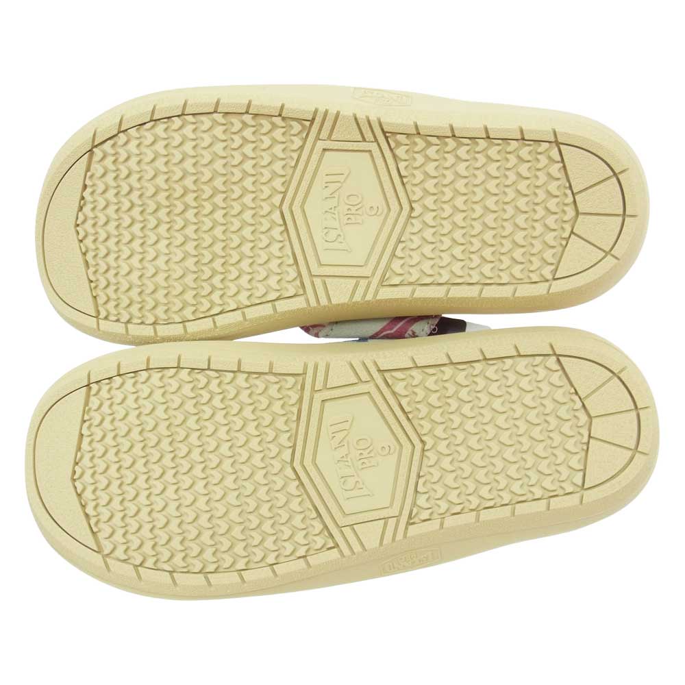 HYSTERIC GLAMOUR ヒステリックグラマー 02231qs01 × ISRAND SLIPPER アイランドスリッパ HGC柄 クロスストラップ サンダル MULTI マルチカラー系 27cm【新古品】【未使用】【中古】