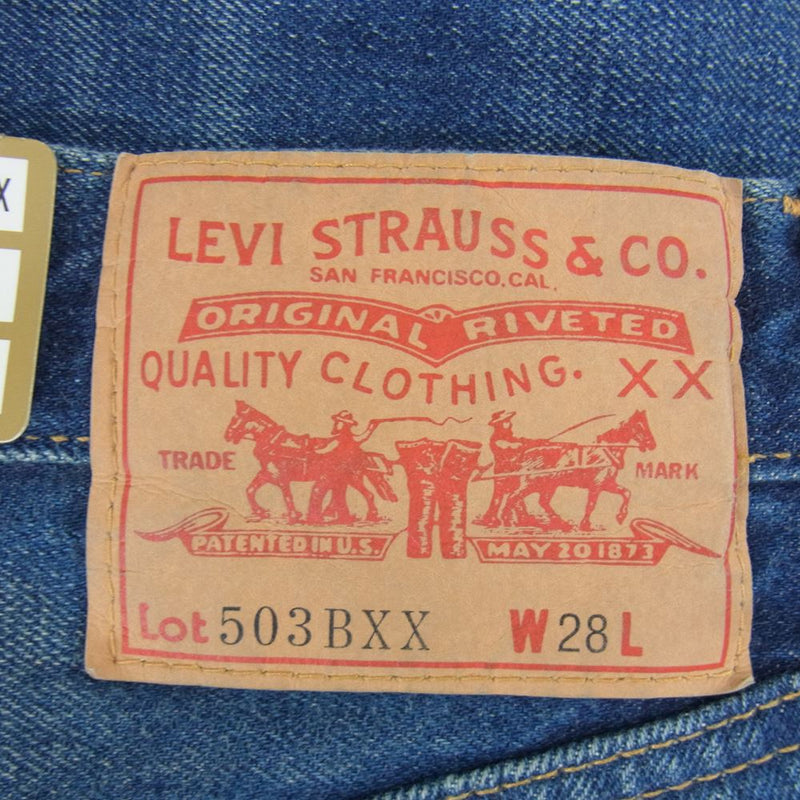 Levi's リーバイス 86197-0003 Vintage Clothing カットオフ デニム パンツ インディゴブルー系 28【中古】