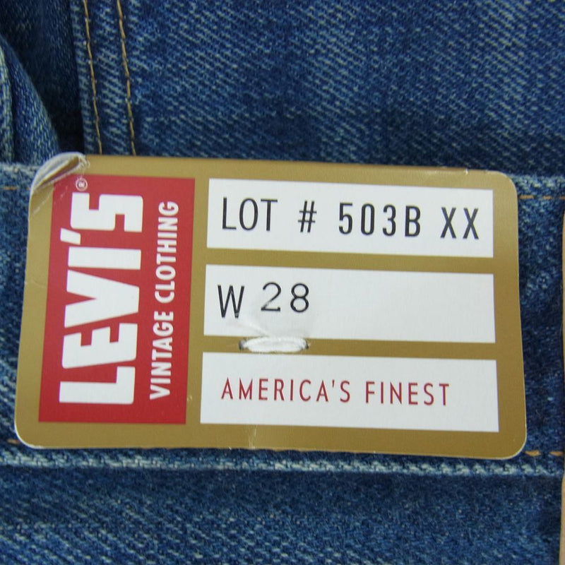 Levi's リーバイス 86197-0003 Vintage Clothing カットオフ デニム パンツ インディゴブルー系 28【中古】