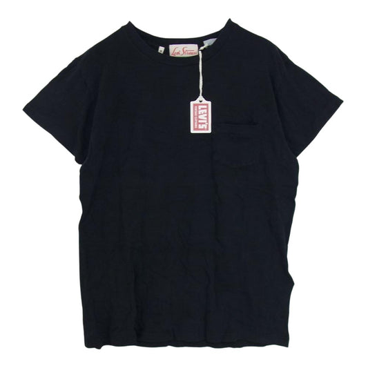 Levi's リーバイス 408500072 VINTAGE CLOTHING 1950S スポーツウェア Tシャツ ブラック系 JAPAN SIZE L【極上美品】【中古】