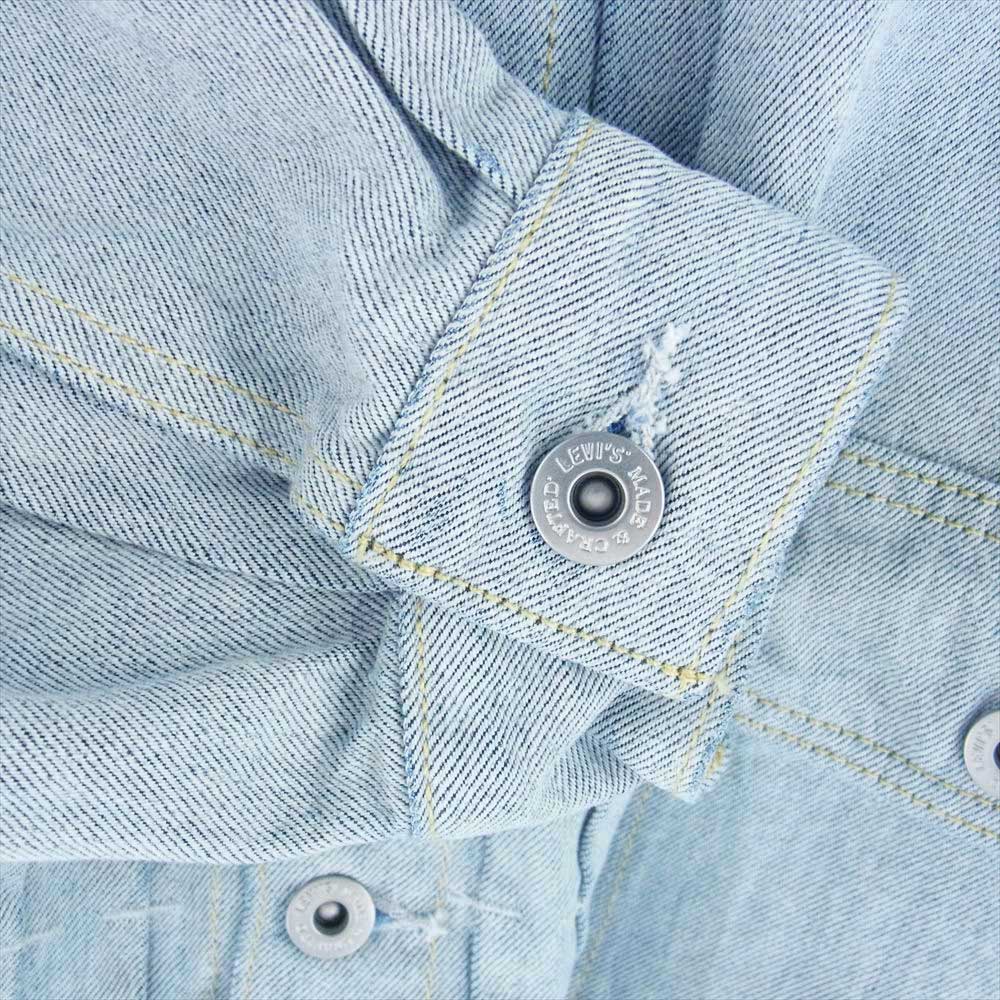 Levi's リーバイス A21120005 MADE&CRAFTED TUCKED TYPE II トラッカー デニム ジャケット インディゴブルー系 XS【極上美品】【中古】