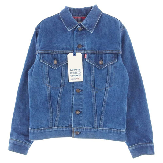 Levi's リーバイス 746400000 AuthorizedVintage フランネル デニム トラッカー ジャケット インディゴブルー系 165/84A【極上美品】【中古】