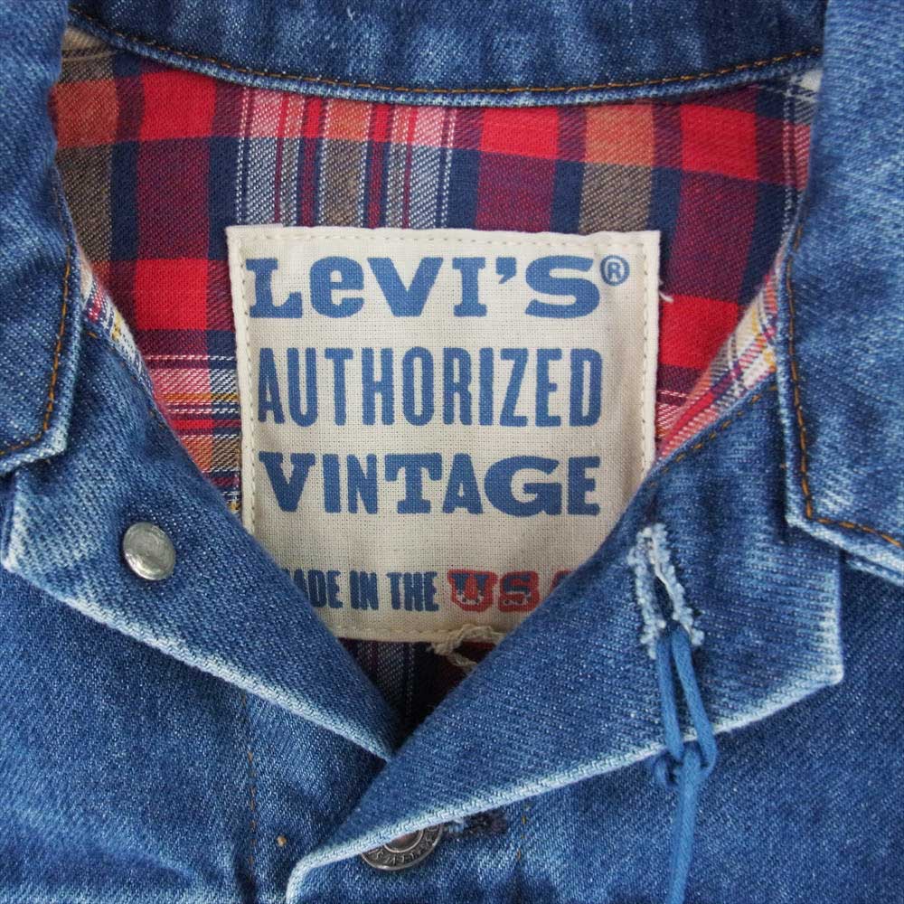 Levi's リーバイス 746400000 AuthorizedVintage フランネル デニム