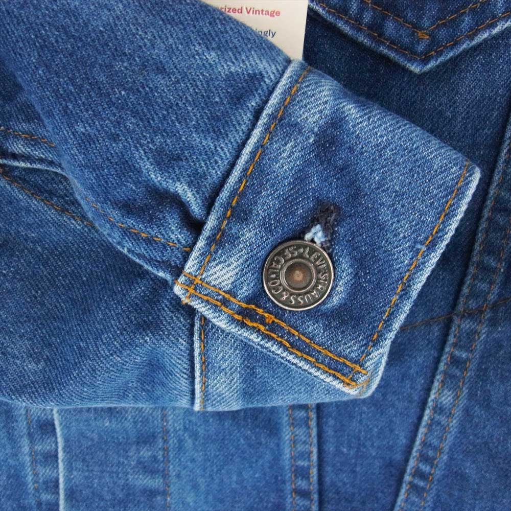 Levi's リーバイス 746400000 AuthorizedVintage フランネル デニム トラッカー ジャケット インディゴブルー系 165/84A【極上美品】【中古】