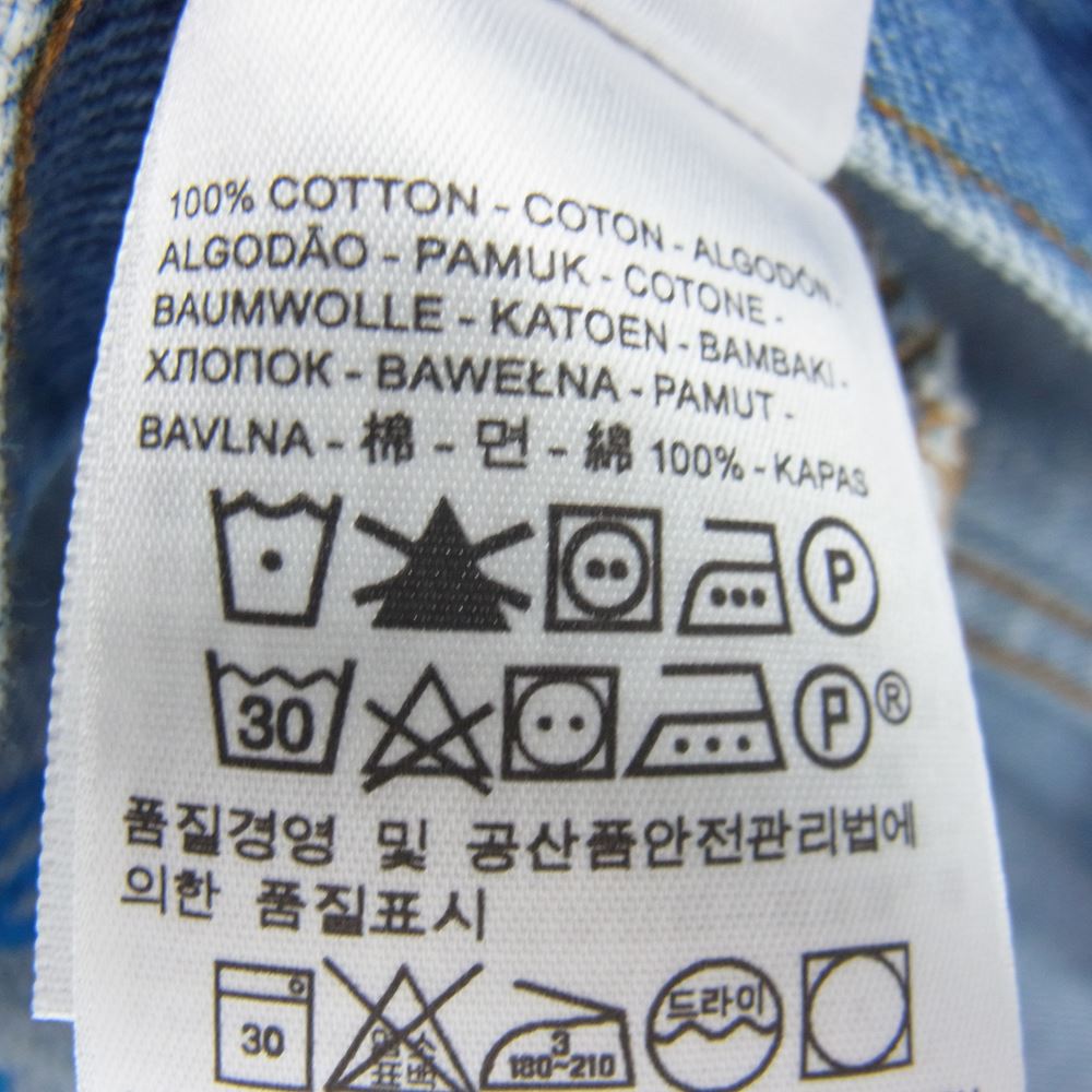 Levi's リーバイス 59357-0000 AUTHORIZED VINTAGE 3rd Track デニム ジャケット ライトブルー系 M【極上美品】【中古】
