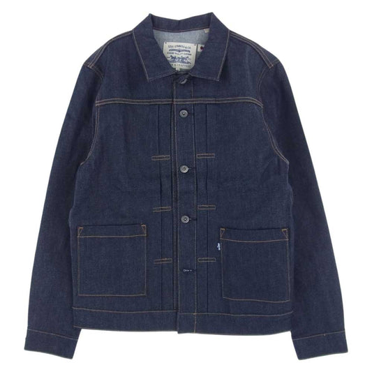 Levi's リーバイス 289430022 MADE&CRAFTED TYPE II トラッカー デニム ジャケット WORN ダークインディゴ CRISP インディゴブルー系 M【極上美品】【中古】