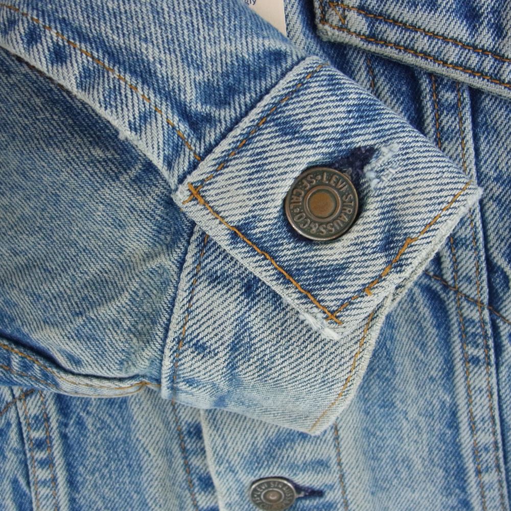 Levi's リーバイス 59357-0000 AUTHORIZED VINTAGE 3rd Track デニム ジャケット ライトブルー系 M【極上美品】【中古】