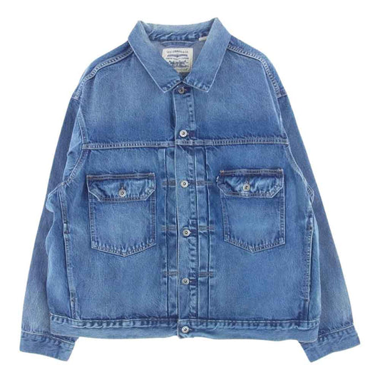 Levi's リーバイス 212610020 MADE&CRAFTED オーバーサイズ TYPE II トラッカー デニム ジャケット MARLIN インディゴブルー系 XL【極上美品】【中古】