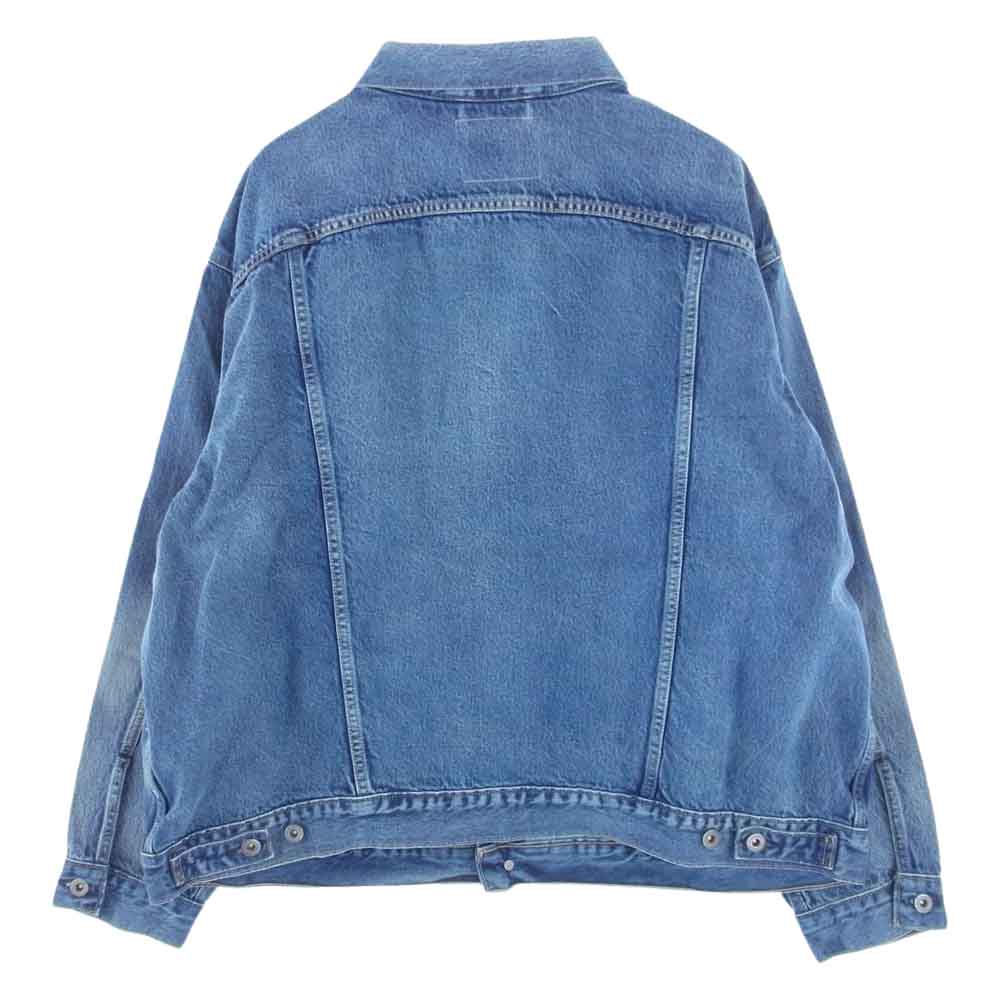Levi's リーバイス 212610020 MADE&CRAFTED オーバーサイズ TYPE II トラッカー デニム ジャケット MARLIN インディゴブルー系 XL【極上美品】【中古】