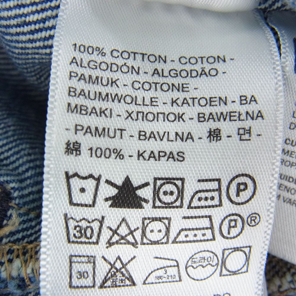 Levi's リーバイス 212610020 MADE&CRAFTED オーバーサイズ TYPE II トラッカー デニム ジャケット MARLIN インディゴブルー系 XL【極上美品】【中古】
