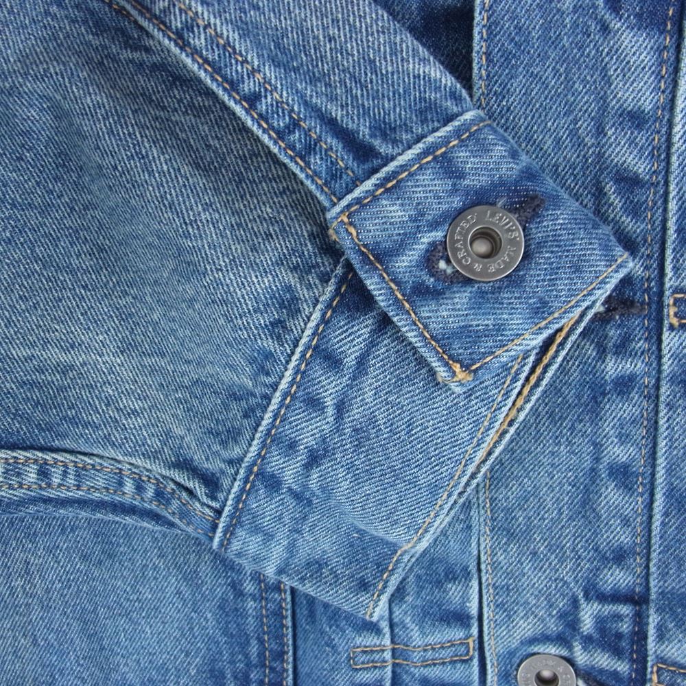 Levi's リーバイス 212610020 MADE&CRAFTED オーバーサイズ TYPE II トラッカー デニム ジャケット MARLIN インディゴブルー系 XL【極上美品】【中古】