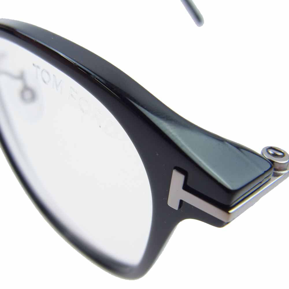 TOM FORD トムフォード TF5649-D-B 度無し ウェリントン 眼鏡 メガネ ブラック系【中古】