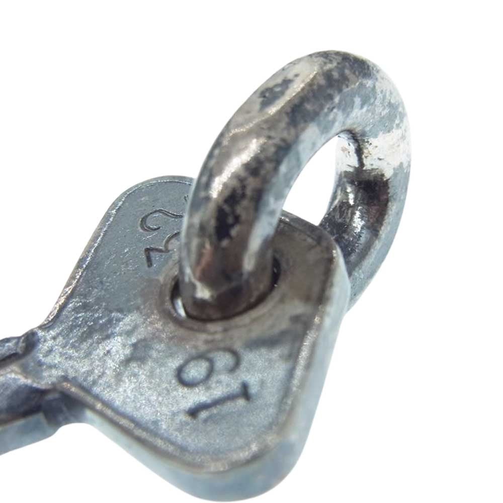 WEIRDO ウィアード KEY TOP ペンダント ネックレス トップ シルバー系【中古】