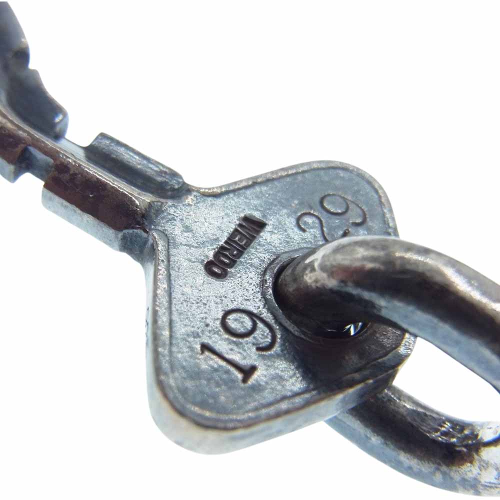 WEIRDO ウィアード KEY TOP ペンダント ネックレス トップ シルバー系【中古】