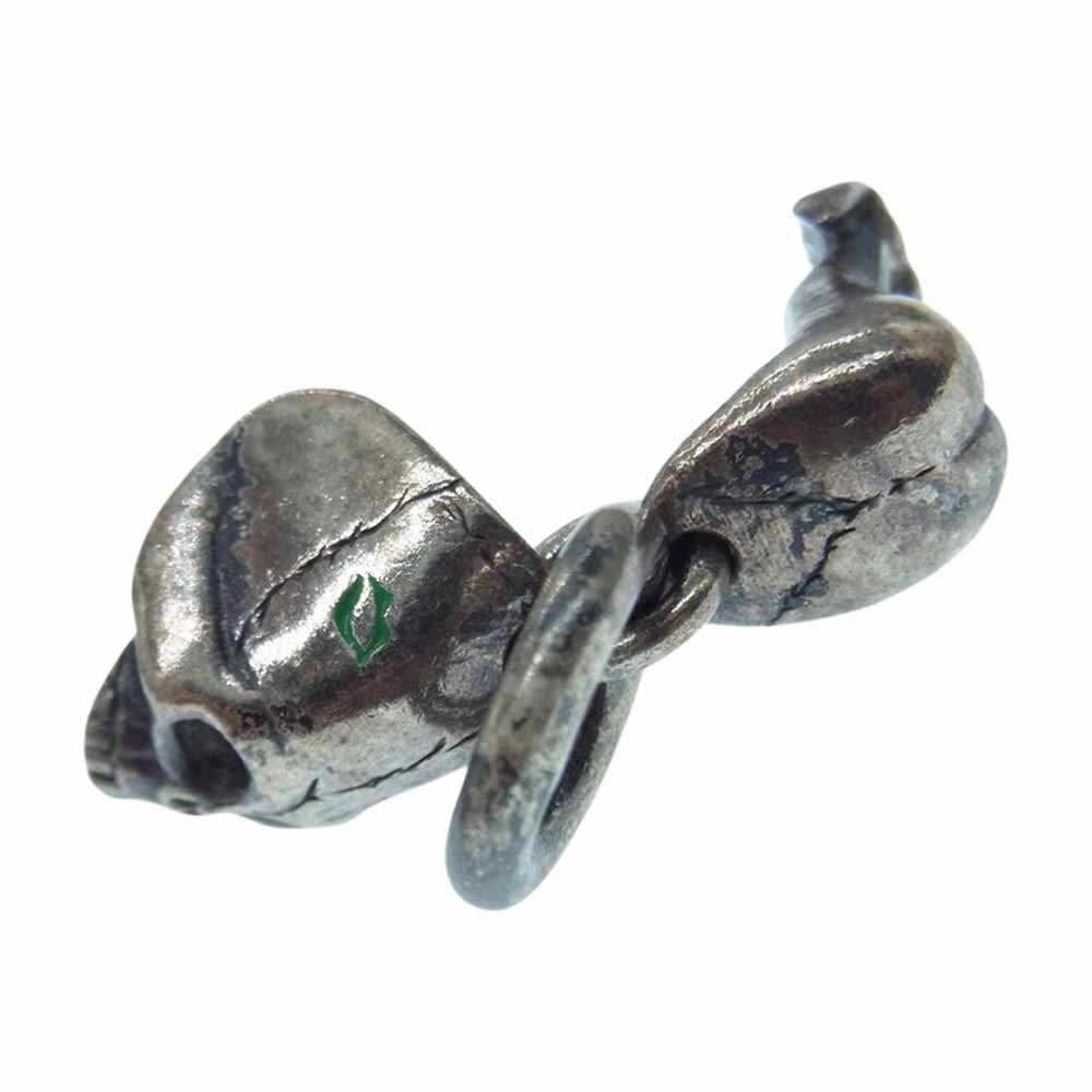 WEIRDO ウィアード JEWELRY SOUVENIR SKULL TOP スーベニアスカル トップ シルバー系【中古】