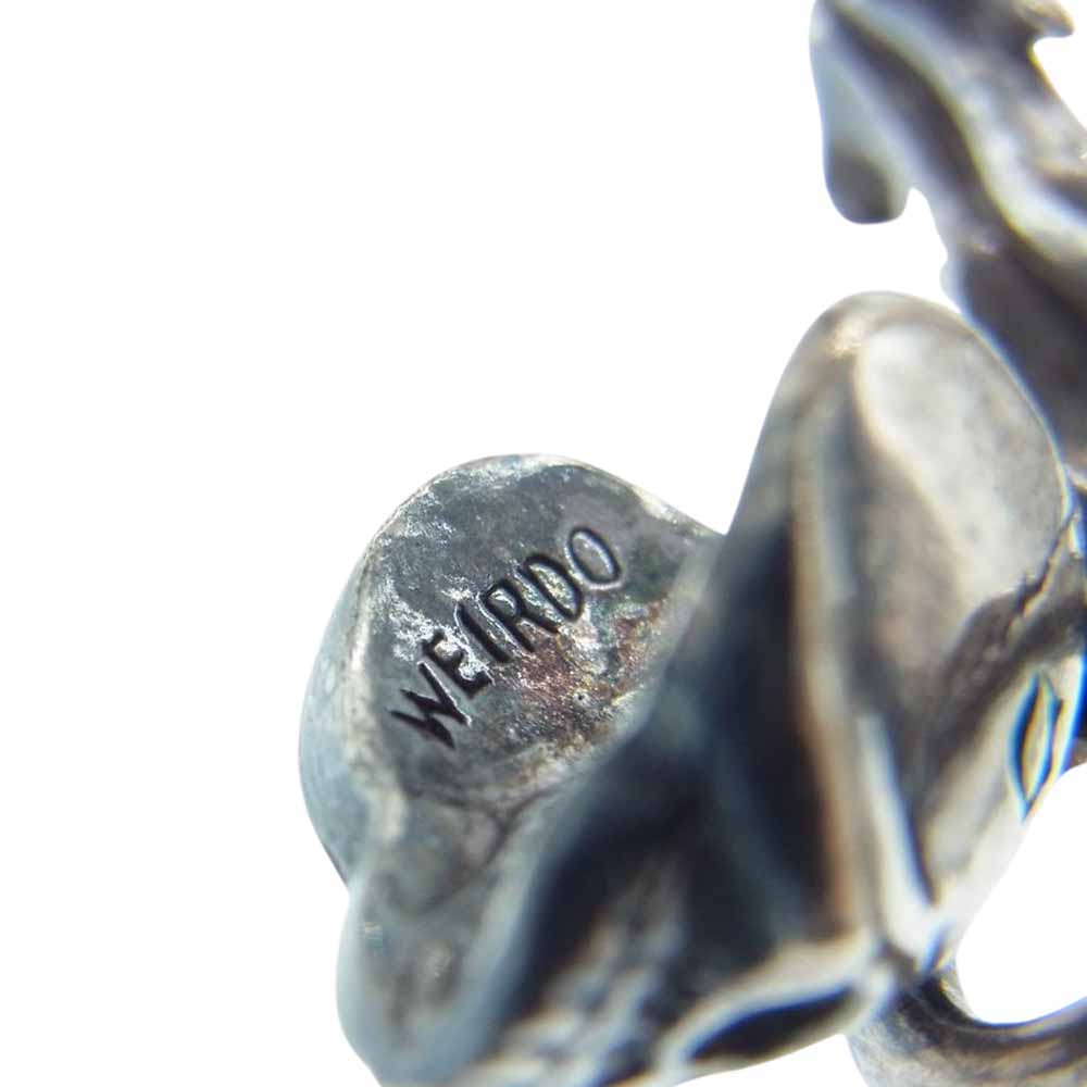 WEIRDO ウィアード JEWELRY SOUVENIR SKULL TOP スーベニアスカル トップ シルバー系【中古】