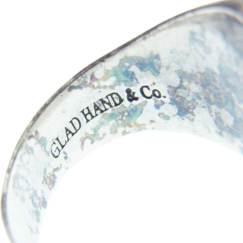 GLADHAND & Co. グラッドハンド RING FAMILY CREST 925 SILVER シルバー リング シルバー系 13号【中古】