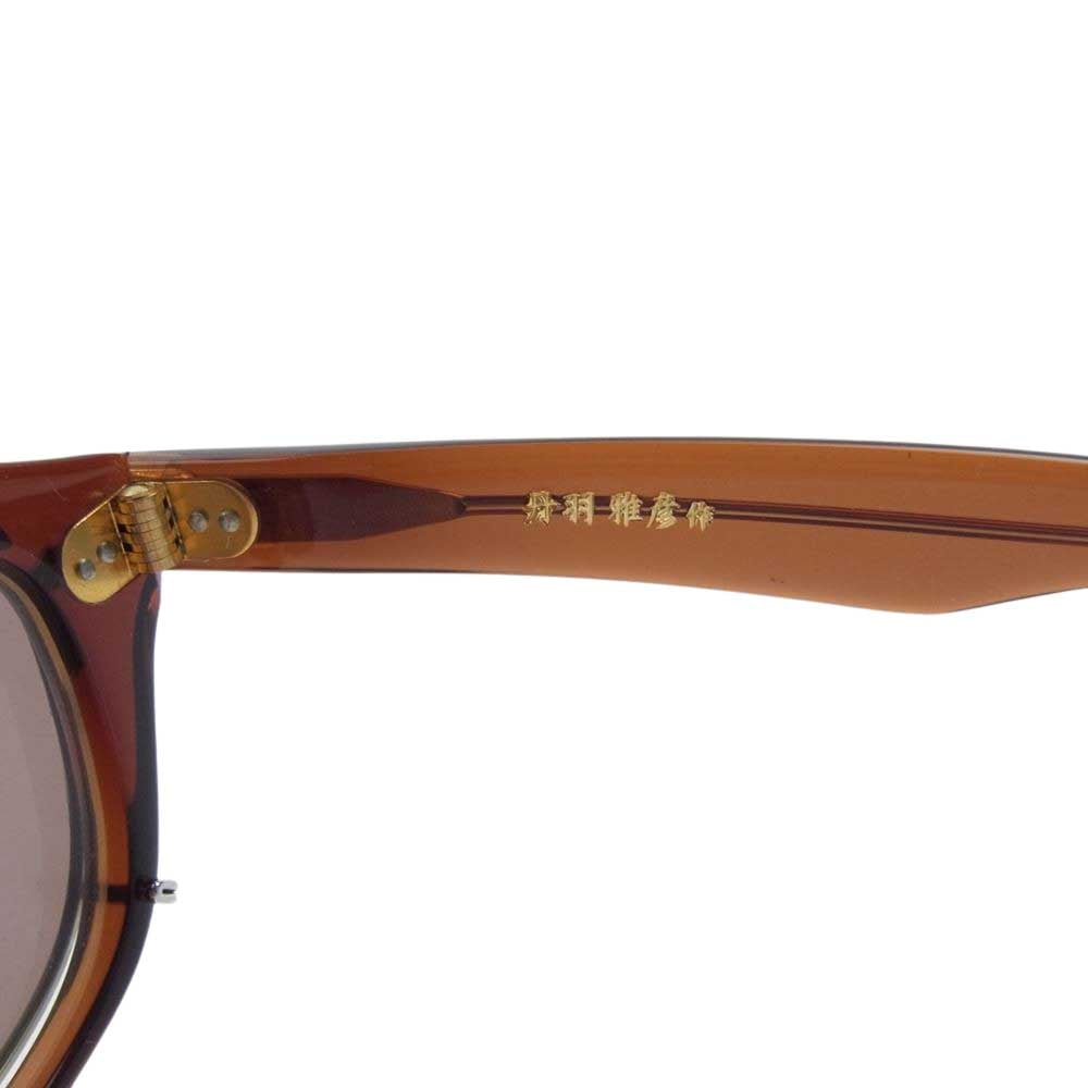 GLADHAND & Co. グラッドハンド × 丹羽雅彦 J-IMMY & CLIP ON GLASSES SET メガネ サングラス  ブラウン系【中古】