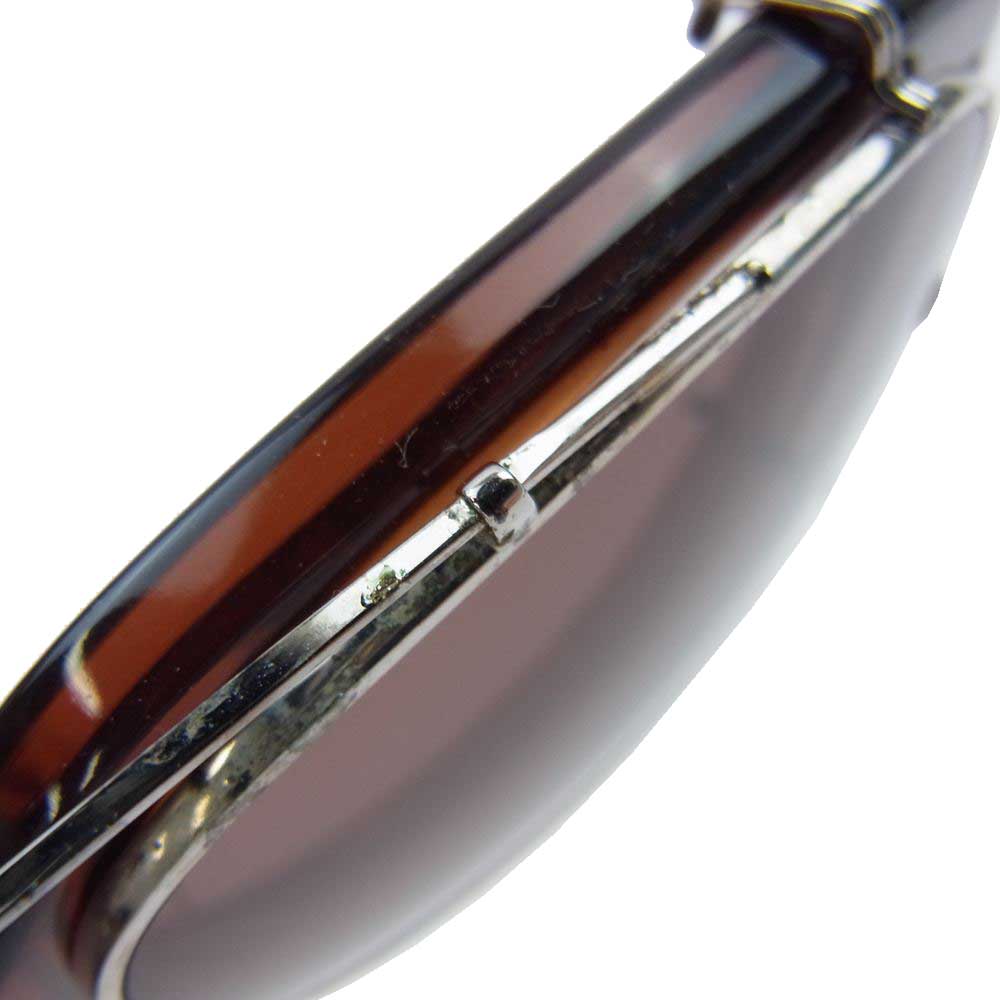 GLADHAND & Co. グラッドハンド × 丹羽雅彦 J-IMMY & CLIP ON GLASSES SET メガネ サングラス  ブラウン系【中古】