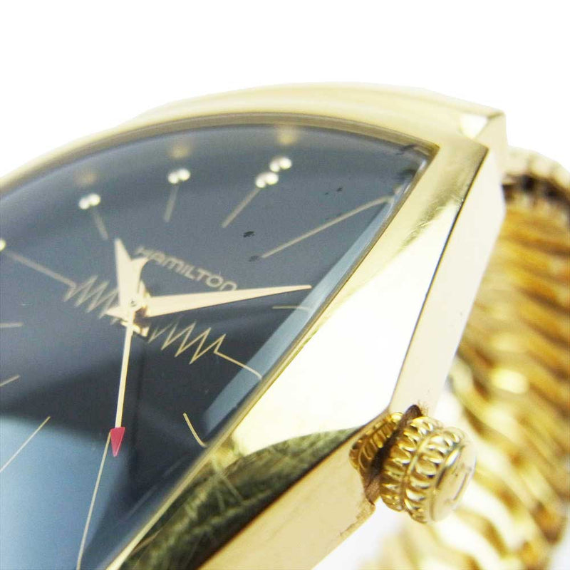 HAMILTON ハミルトン H89031131 × GLADHAND グラッドハンド 10周年記念モデル 限定300本 Ventura ベンチュラ 腕時計 ゴールド系【中古】