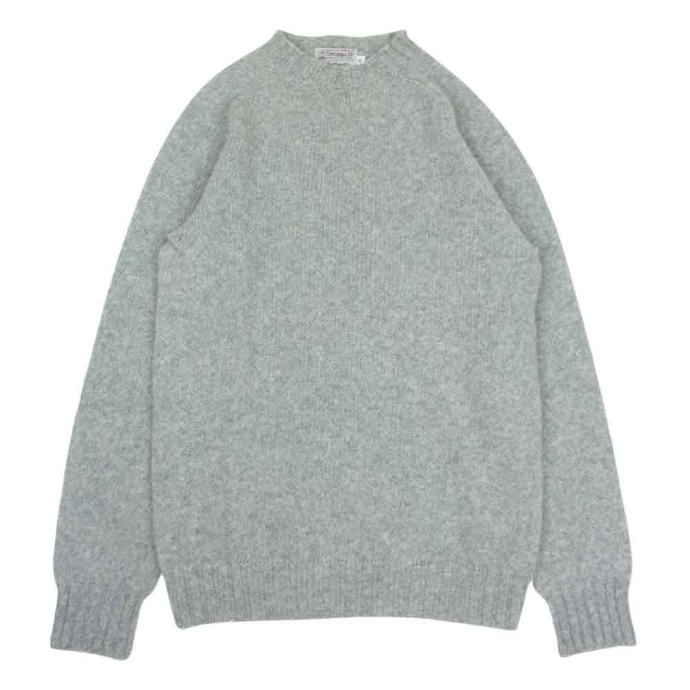 INVERALLAN インバーアラン ウール ニット ライトグレー グレー系 36【中古】