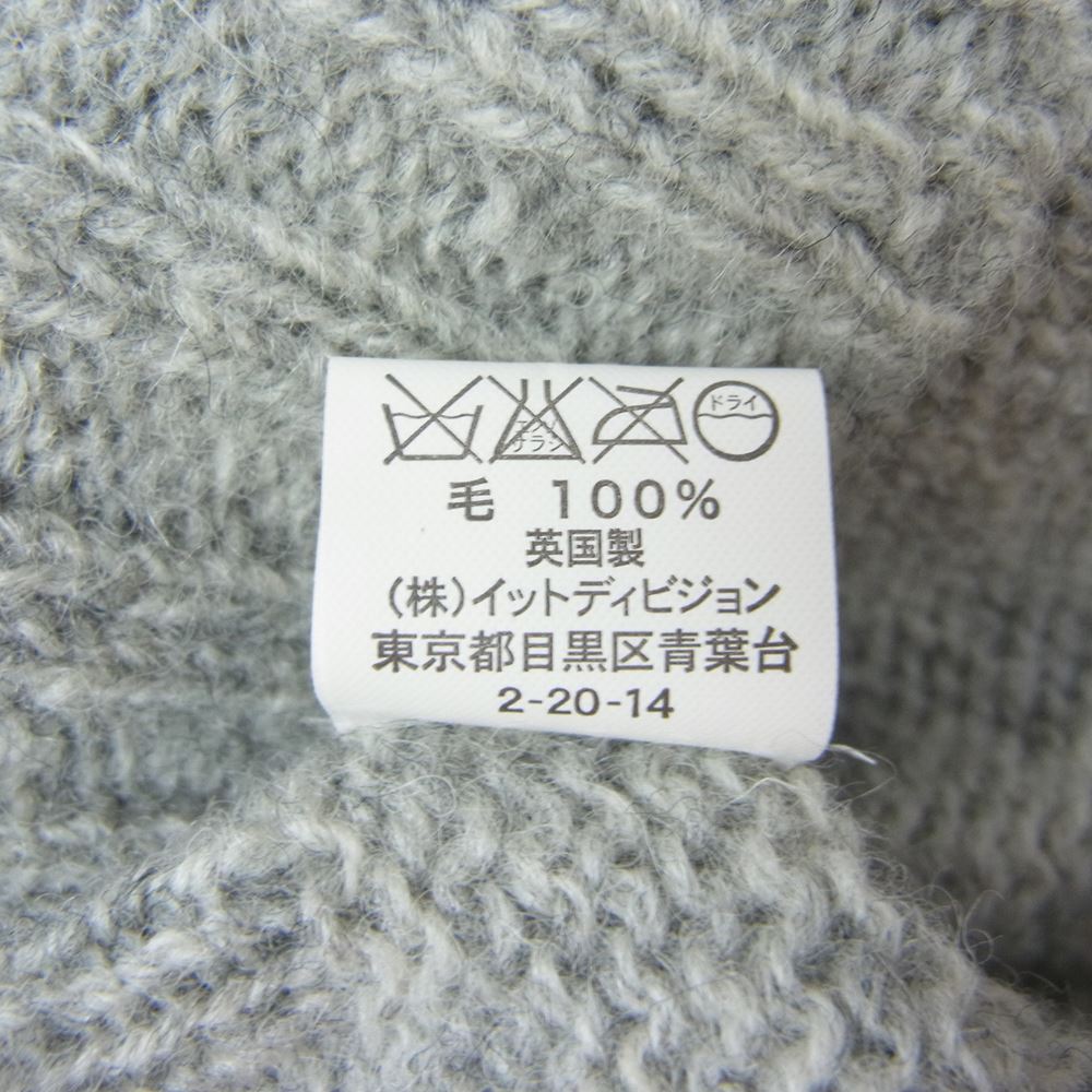 INVERALLAN インバーアラン ウール ニット ライトグレー グレー系 36【中古】