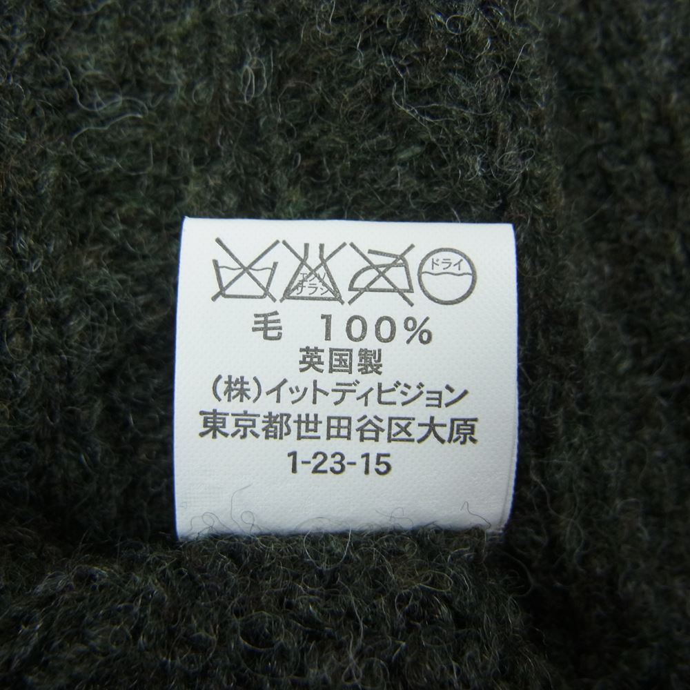 INVERALLAN インバーアラン ウール ニット カーキ カーキ系 36【中古】