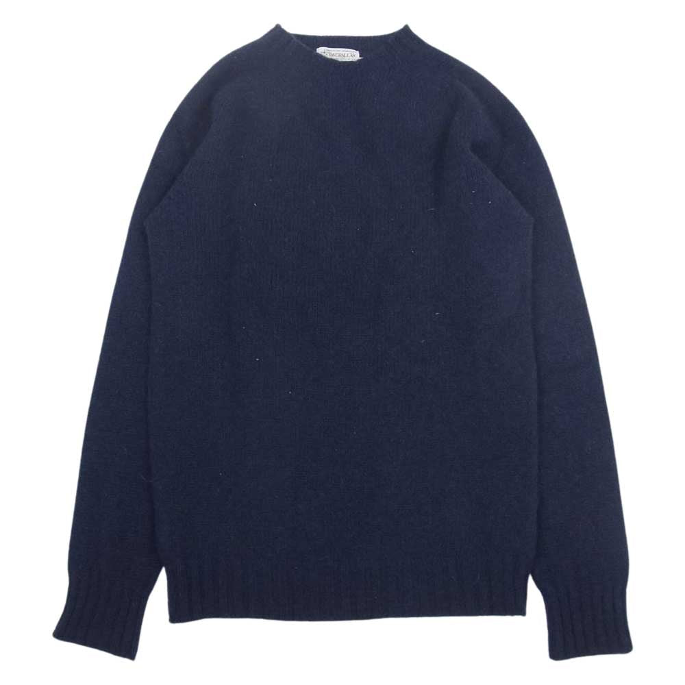 INVERALLAN インバーアラン ウール ニット ネイビー系 36【中古】