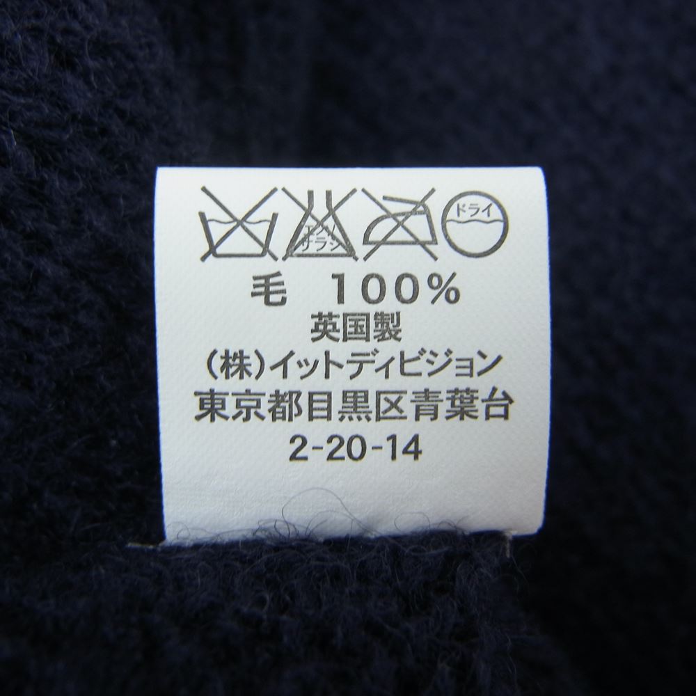 INVERALLAN インバーアラン ウール ニット ネイビー系 36【中古】