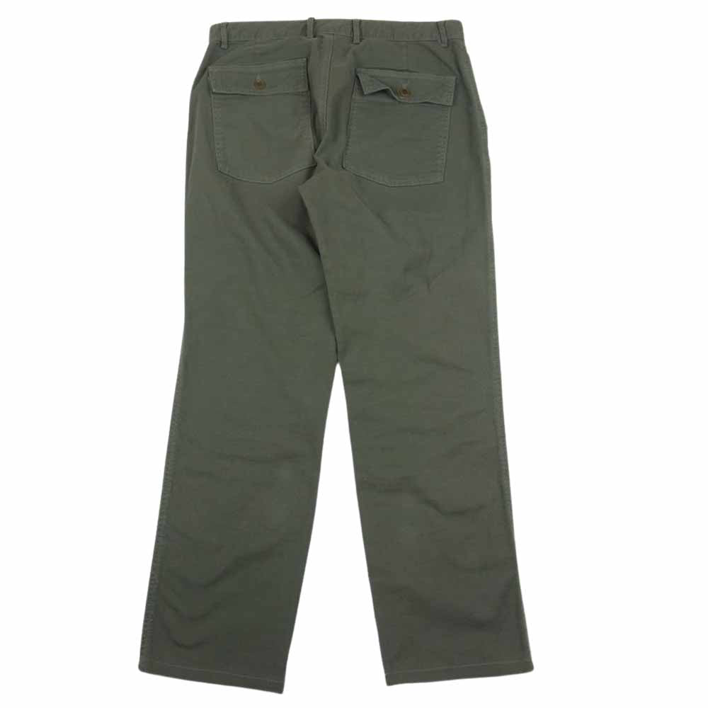 Brooks Brothers ブルックスブラザーズ 100110246 Red Fleece ストレッチ コットン ブラッシュドツイル ガーメントダイ サープラス ベイカー パンツ  カーキ系 30【中古】