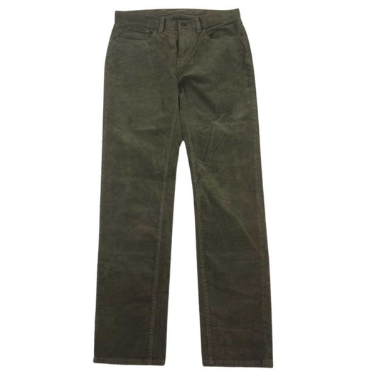 Brooks Brothers ブルックスブラザーズ 100184535 ストレッチ コットン 15-Waleコーデュロイ ５ポケット パンツ カーキ系 30【中古】